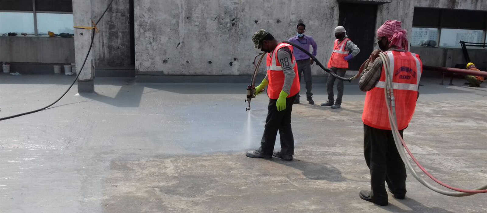 ONE OF INDIA’S LEADING AND TRUSTED WATERPROOFING SERVICE PROVIDER WITH TECHNICAL SOLUTIONS.